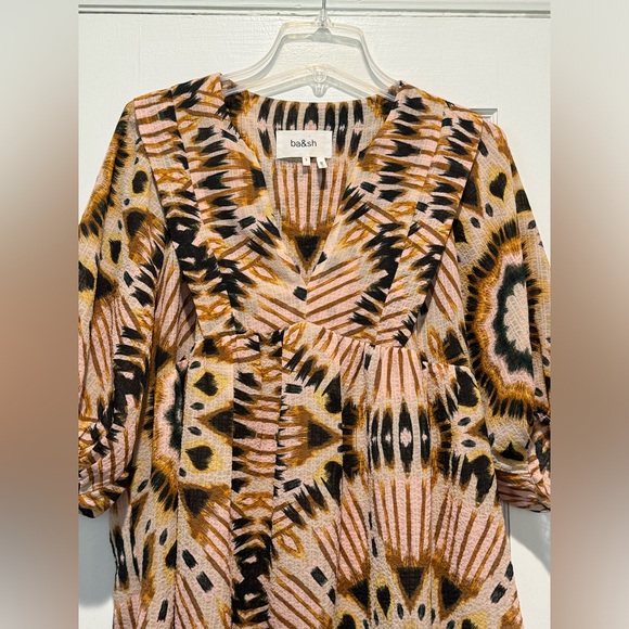 Ba&sh Cleo Graphic Print Dress NWOT - Picture 8 of 14